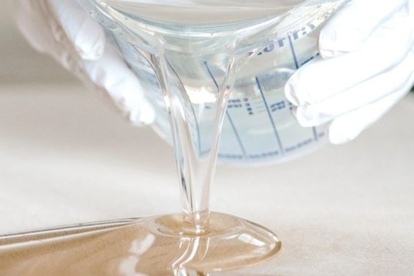 Adhesive solvent